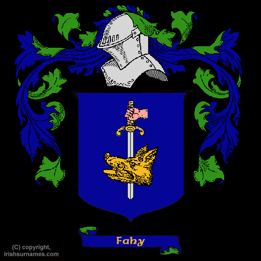 Fahy Coat of Arms, Family Crest - Click here to view