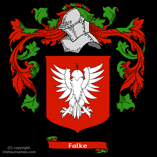 Falke Coat of Arms, Family Crest - Click here to view