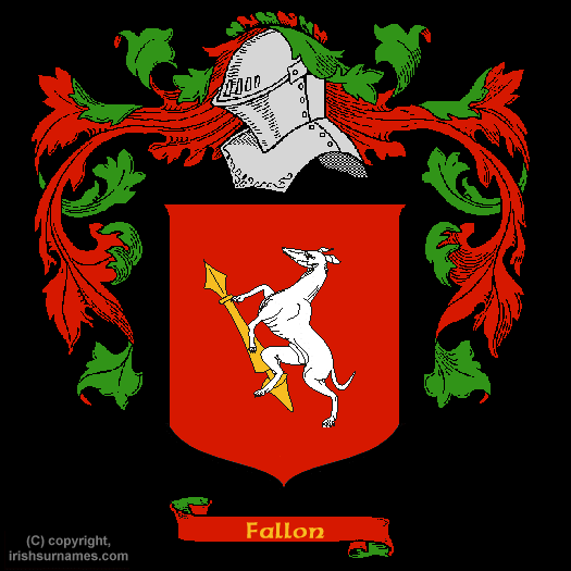 Fallon Family Crest, Click Here to get Bargain Fallon Coat of Arms Gifts