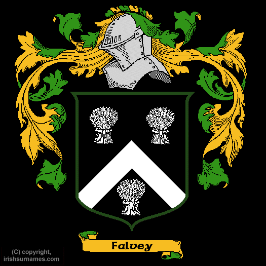 Falvey Coat of Arms, Family Crest - Click here to view