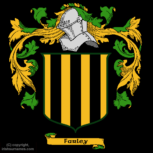 Farley Coat of Arms, Family Crest - Click here to view