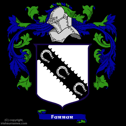 Farrar Coat of Arms, Family Crest - Click here to view