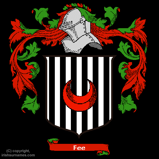 Fee Coat of Arms, Family Crest - Click here to view