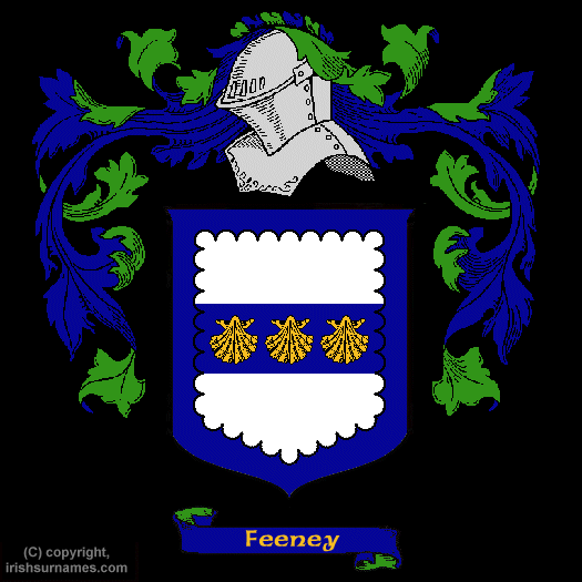 Feeney Coat of Arms, Family Crest - Click here to view