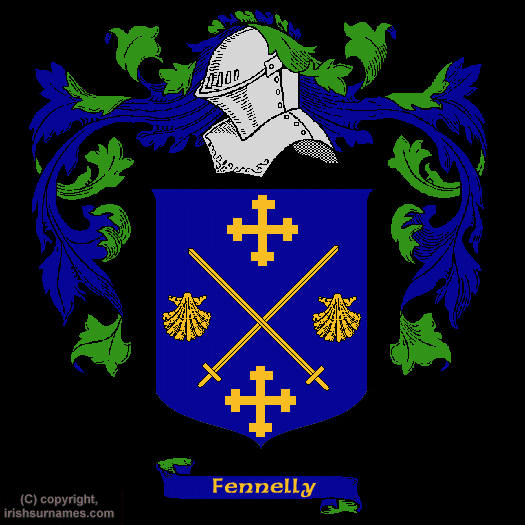 Fennelly Coat of Arms, Family Crest - Click here to view
