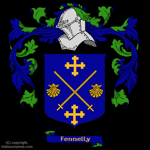 Fennelly Family Crest, Click Here to get Bargain Fennelly Coat of Arms Gifts