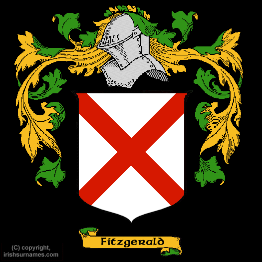 Fitzgerald Family Crest, Click Here to get Bargain Fitzgerald Coat of Arms Gifts