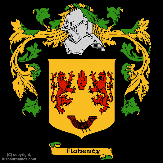Flaherty Coat of Arms, Family Crest - Click here to view