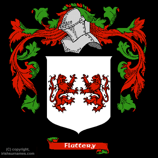 Flattery Coat of Arms, Family Crest - Free Image to View - Flattery ...