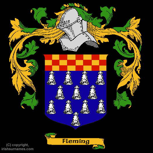 Fleming / Coat of Arms, Family Crest - Click here to view