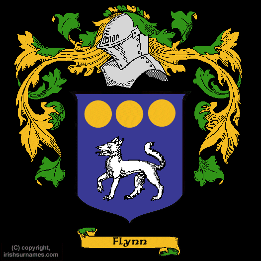 Flynn Coat of Arms, Family Crest - Click here to view