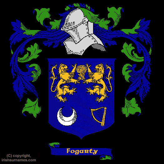Fogarty Coat of Arms, Family Crest - Click here to view