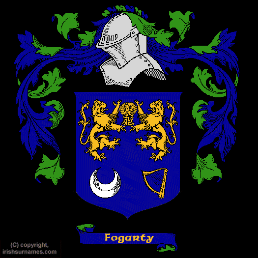 Fogarty Family Crest, Click Here to get Bargain Fogarty Coat of Arms Gifts