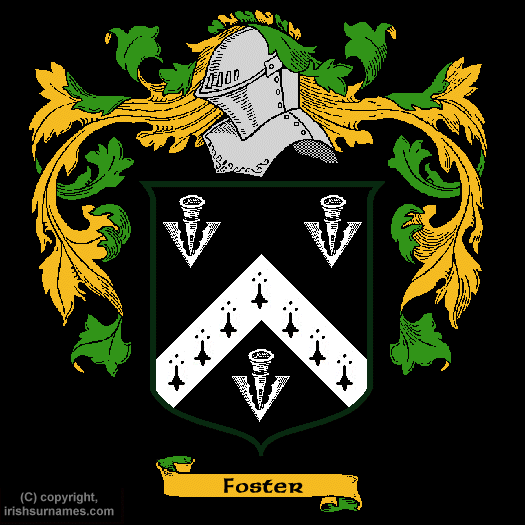 Foster Coat of Arms, Family Crest - Click here to view