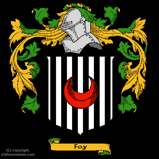 Foy / Coat of Arms, Family Crest - Click here to view