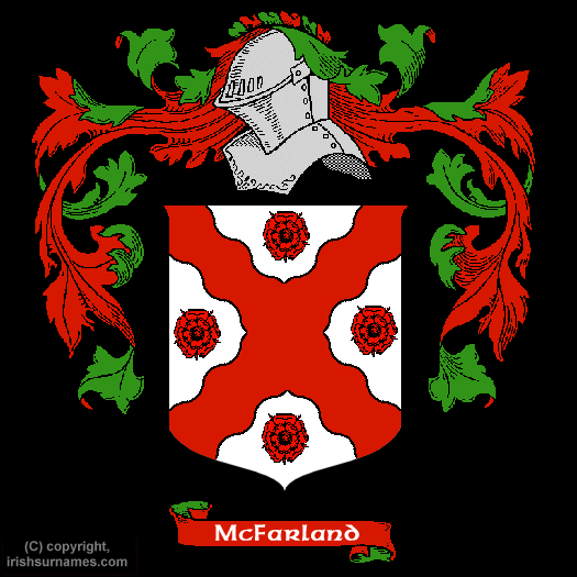 McFarland Family Crest, Click Here to get Bargain McFarland Coat of Arms Gifts