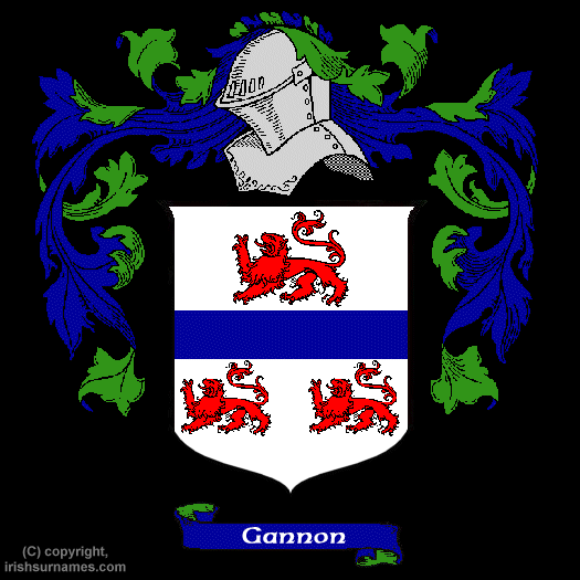 Gannon Family Crest, Click Here to get Bargain Gannon Coat of Arms Gifts