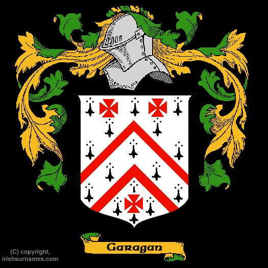 Garagan Family Crest, Click Here to get Bargain Garagan Coat of Arms Gifts