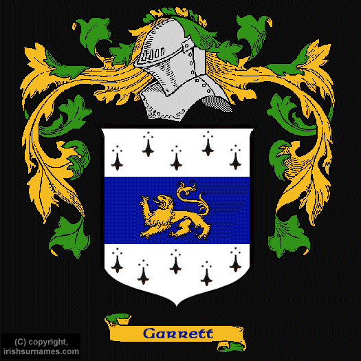 Garrett Family Crest, Click Here to get Bargain Garrett Coat of Arms Gifts