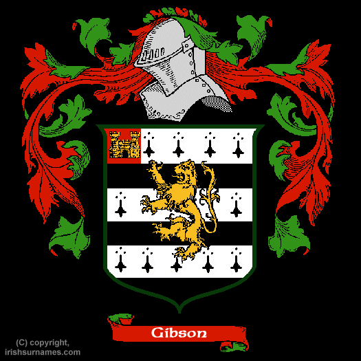 Gibson Family Crest, Click Here to get Bargain Gibson Coat of Arms Gifts