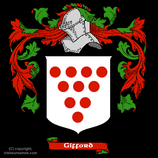 Gifford / Coat of Arms, Family Crest - Click here to view