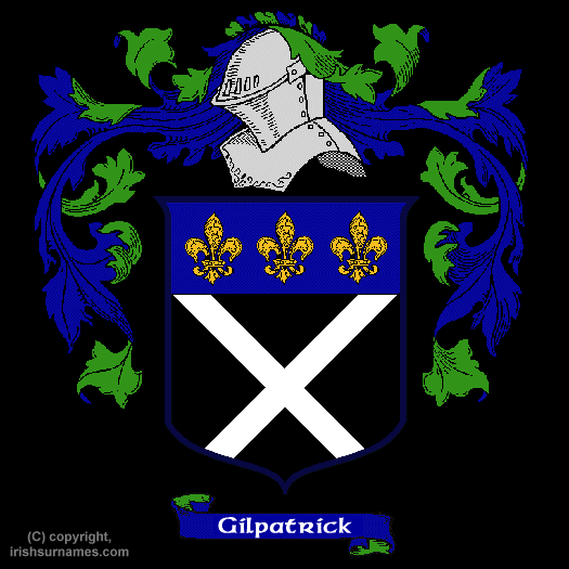 Gilpatrick Coat of Arms, Family Crest - Click here to view