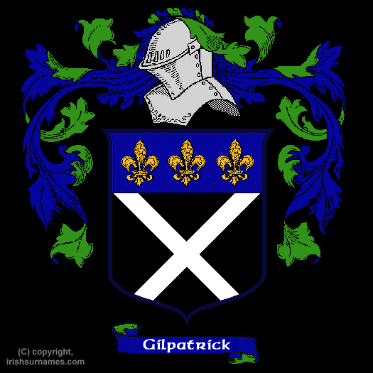 Gilpatrick Family Crest, Click Here to get Bargain Gilpatrick Coat of Arms Gifts