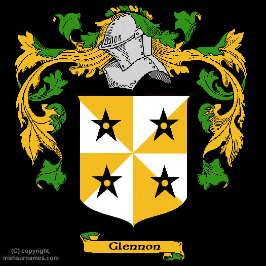 Glennon Family Crest, Click Here to get Bargain Glennon Coat of Arms Gifts