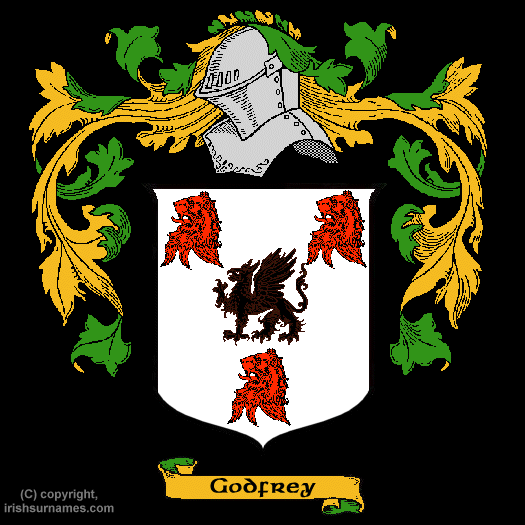 Godfrey Coat of Arms, Family Crest - Click here to view
