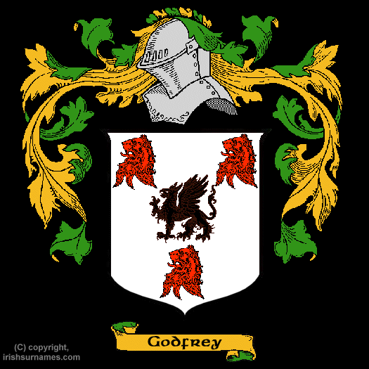 Godfrey Family Crest, Click Here to get Bargain Godfrey Coat of Arms Gifts