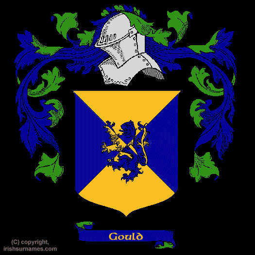 Gould Coat of Arms, Family Crest - Click here to view