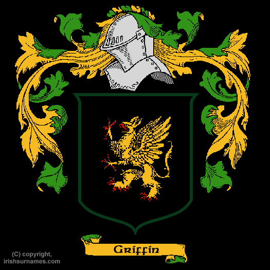Griffin Coat of Arms, Family Crest - Click here to view