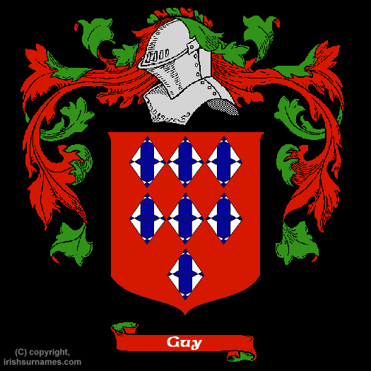 Guy Family Crest, Click Here to get Bargain Guy Coat of Arms Gifts