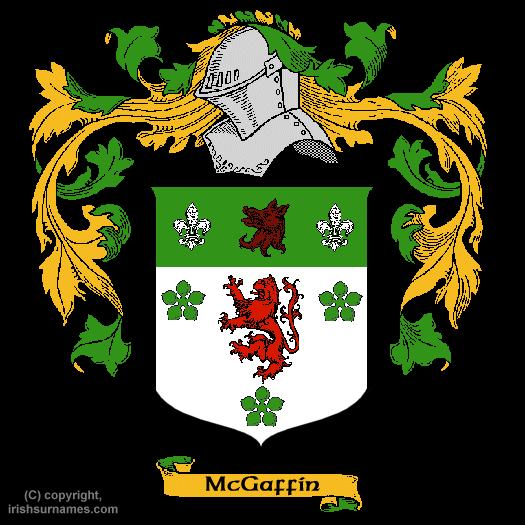 McGaffin / Coat of Arms, Family Crest - Click here to view
