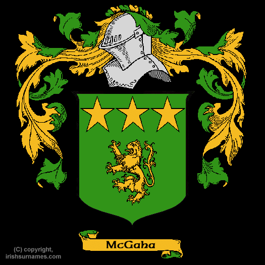 McGaha Coat of Arms, Family Crest - Click here to view