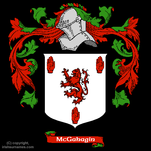 McGahagin / Coat of Arms, Family Crest - Click here to view
