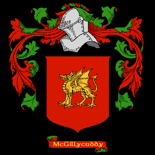 Mcgillycuddy Family Crest, Click Here to get Bargain Mcgillycuddy Coat of Arms Gifts