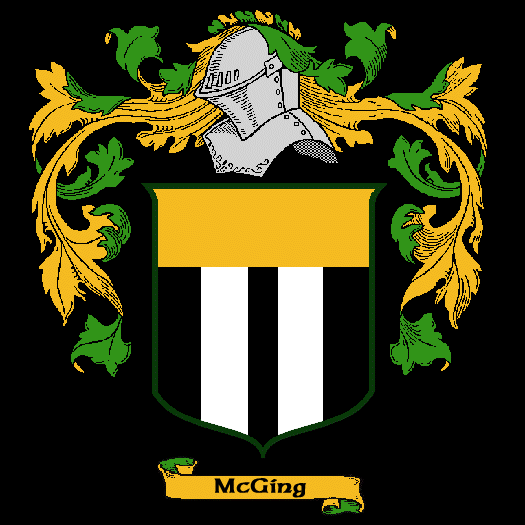 Mcging Coat of Arms, Family Crest - Click here to view