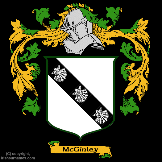 McGinley Coat of Arms, Family Crest - Click here to view