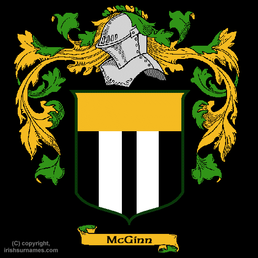 Mcginn Family Crest, Click Here to get Bargain Mcginn Coat of Arms Gifts