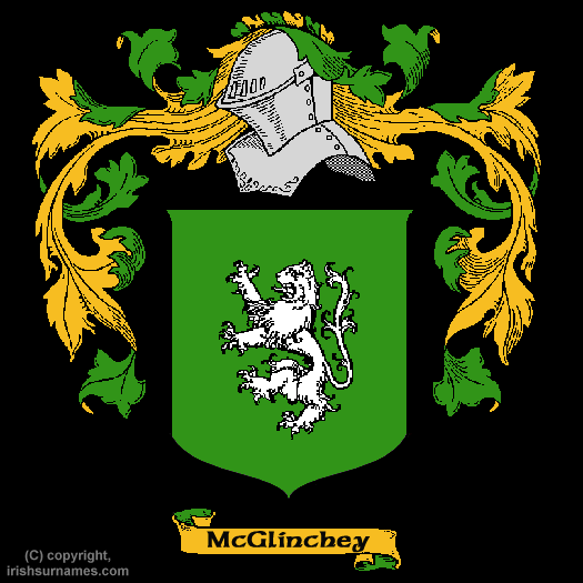 McGlinchey Coat of Arms, Family Crest - Click here to view