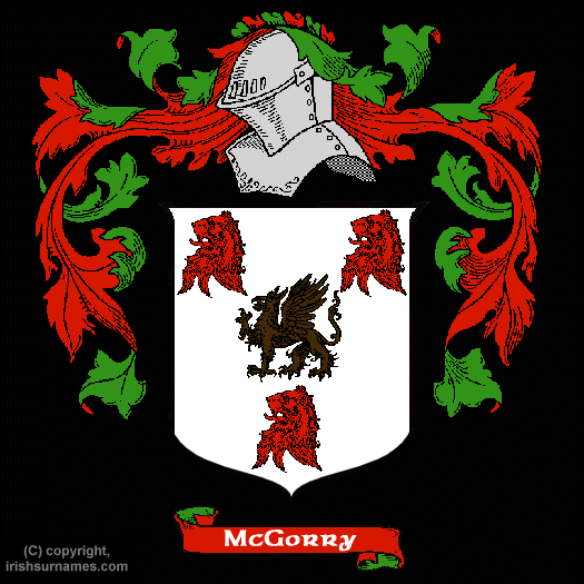 McGorry Family Crest, Click Here to get Bargain McGorry Coat of Arms Gifts