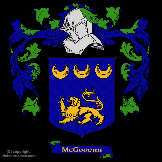 Mcgovern Family Crest, Click Here to get Bargain Mcgovern Coat of Arms Gifts