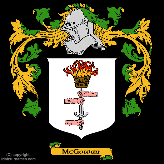 McGowan Coat of Arms, Family Crest - Click here to view