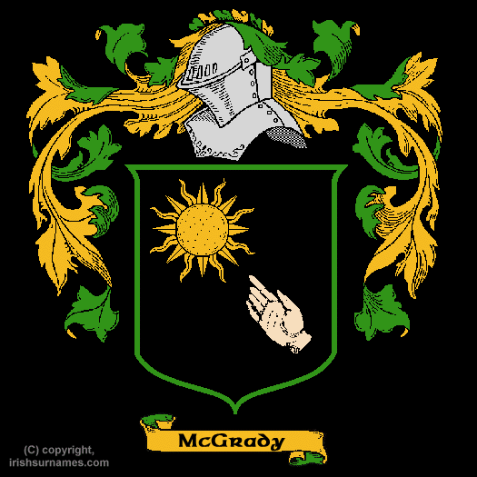 Mcgrady Coat of Arms, Family Crest - Click here to view