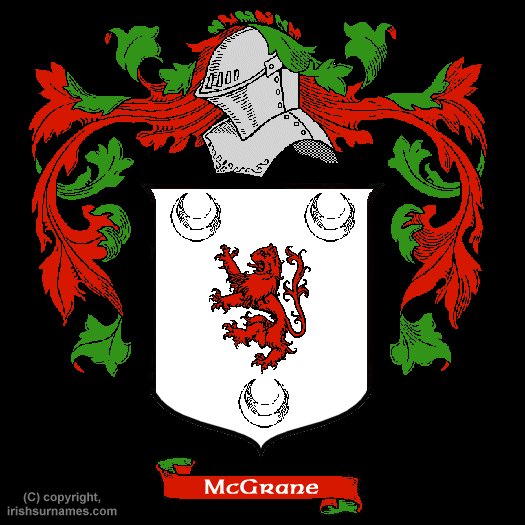 Mcgrane Family Crest, Click Here to get Bargain Mcgrane Coat of Arms Gifts