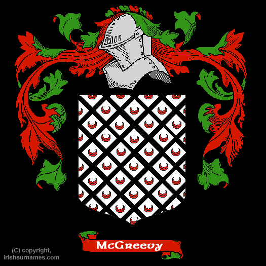 McGreevy Coat of Arms, Family Crest - Click here to view