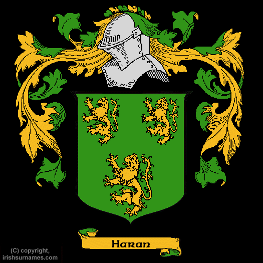 Haran Family Crest, Click Here to get Bargain Haran Coat of Arms Gifts