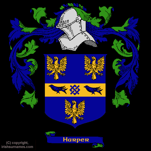 Harper Coat of Arms, Family Crest - Free Image to View - Harper Name ...