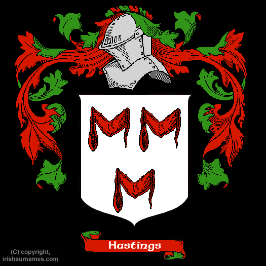 Hastings Family Crest, Click Here to get Bargain Hastings Coat of Arms Gifts